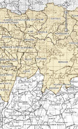 COLLEONI DOC, comuni del DAT interessati:  DAT DEL BREMBO E DEI COLLI DI BERGAMO 77