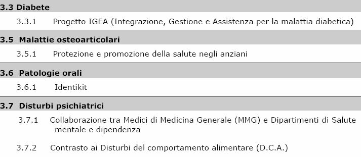 Prevenzione nella