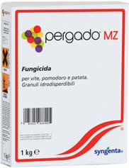 2009 CONFEZIONI - IMBALLI Scatole da 1 kg in cartoni da 10 pezzi Scatole da 5 kg in cartoni da 4 pezzi COMPOSIZIONE Pergado SC: Mandipropamid 23,4% (2 g/l) Coprantol WG: Rame metallo da ossicloruro