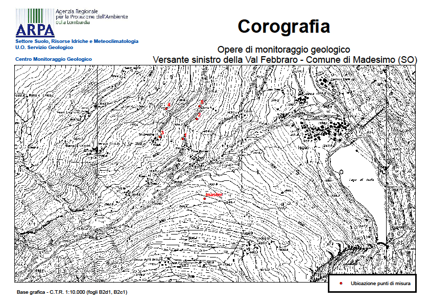 VAL FEBBRARO area a rischio idrogeologico molto elevato ex Legge 267/96