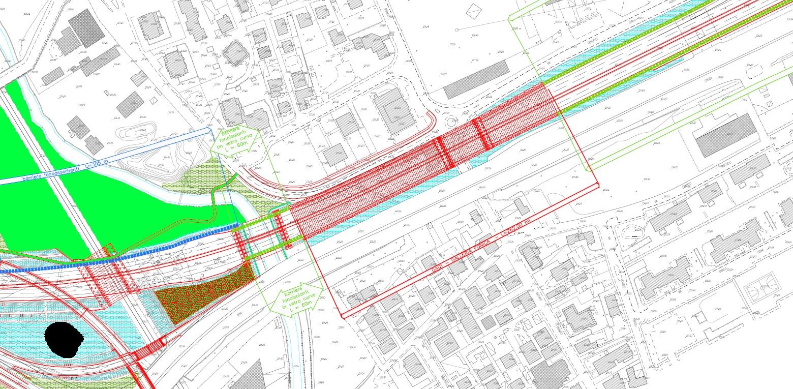 Riqualificazione della SP46 Rho-Monza Paderno Dugnano MITIGAZIONI ACUSTICHE Il progetto del collegamento tra la Tangenziale Nord e la SP46 ha previsto un importante sistema di mitigazione degli