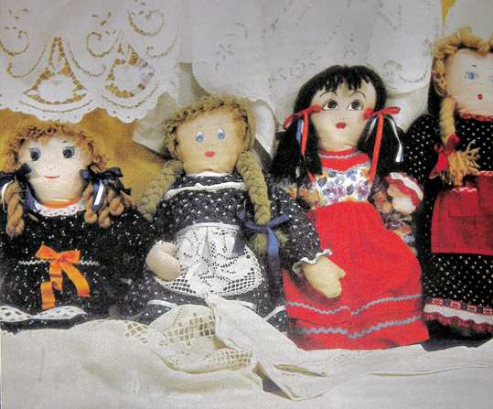 Le pigotte bambole fatte in casa con