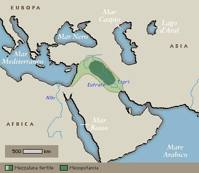 Il SOLE E LA LUNA IN MESOPOTAMIA La Mesopotomia, letteralmente terra fra due fiumi, è stata nell antichità una delle regioni