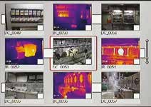 Galleria Immagini Acquisendo le immagini termiche sul campo può essere importante trovare e comparare le immagini precedentemente acquisite nella memoria della termocamera.