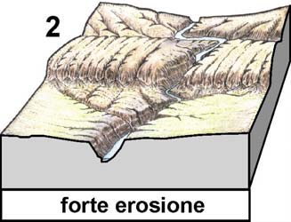 continuamente mobilizzato (per esempio il Tagliamento).