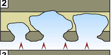 50 - L erosione su rocce di diversa consistenza
