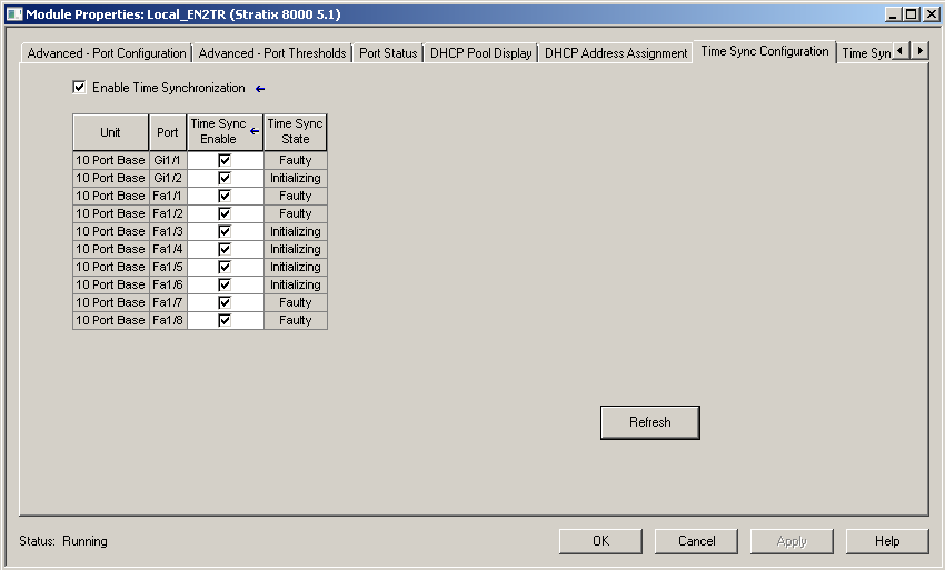 Backup di una configurazione switch 36. Selezionare la scheda Save/Restore.