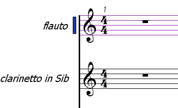 Appendice C Variare la distanza tra due sistemi o tra i righi musicali Se dobbiamo aumentare la distanza che esiste tra due sistemi o tra i righi musicali all interno del sistema, occorre agire in