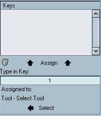 Appendice C e selezionate il riquadro Type in Key per poi