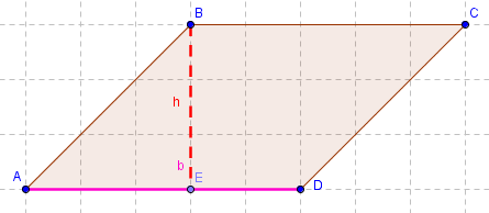 La differenza fra la base e l altezza di n parallelogrammo è di 26 cm na è i 3/5 dell altra. Trovare l area del parallelogramma (tipo la differenza di de dimensioni è.