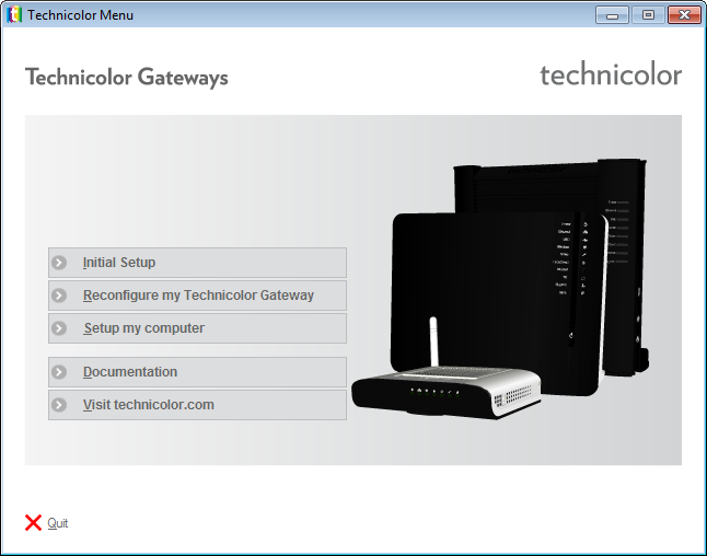 2 INSTALLAZIONE GUIDATA 5 Al termine dell'installazione, viene visualizzata la schermata seguente: Selezionare Accedi all'interfaccia Web di configurazione di Technicolor Gateway se si desidera