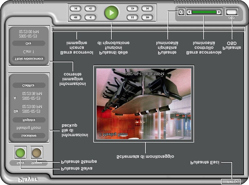 Remote Administration System Appendice Player MiniBank automatico NOTA: per il programma Player si consiglia almeno un computer Pentium III a 800 MHz.