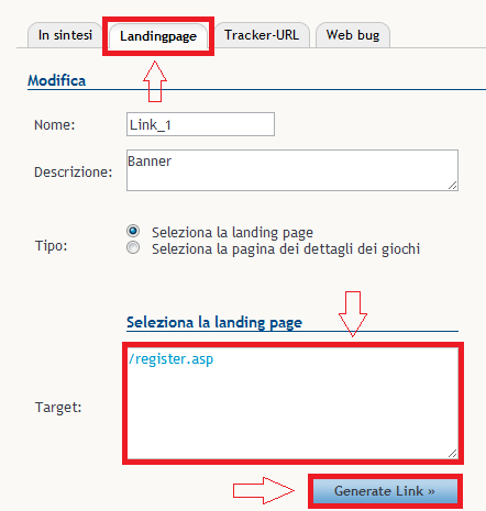 Crea il tuo Tracker In seguito alla tua registrazione verrà creato per te un tracker predefinito, ma ci vorranno soltanto pochi passi per creare il tuo tracker personalizzato.