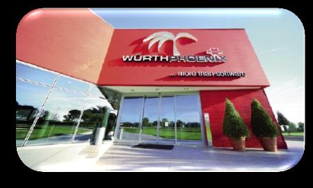 Würth Phoenix IT Management, Business Software and Process Consulting Società di servizi e consulenza IT appartenente al Gruppo Würth Headquarter in Italia, presenza europea, oltre 110 collaboratori