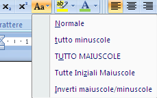 G. Pettarin Word processing Modulo 3 - Nuova ECDL Gamma colori L evidenziatore colora lo sfondo del testo selezionato come se fosse stato marcato con un evidenziatore.