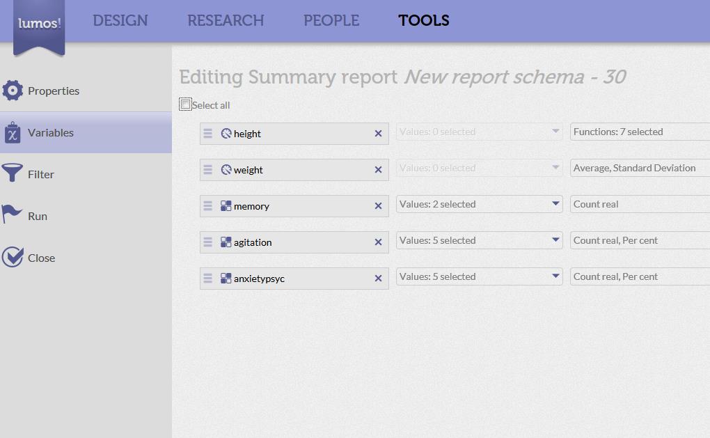 E. I REPORT Si offre la possibilità di creare report consentendo la supervisione della raccolta dei questionari, ma anche l analisi dei dati dei singoli progetti.