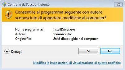 Si raccomanda inoltre di non interrompere la procedura di aggiornamento SW una volta avviata, onde evitare possibili danneggiamenti del terminale.