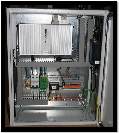 Remote Monitoring System RTU Il sistema RTU è posizionato in impianto e connesso ai