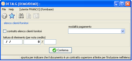 MANUALE ELENCO CLIENTI FORNITORI 9.