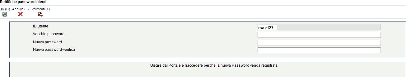 Capitolo 7. Modifica la Password. Se vuoi modificare la password per accedere al Portale D-Link, clicca sul link Modifica Password.