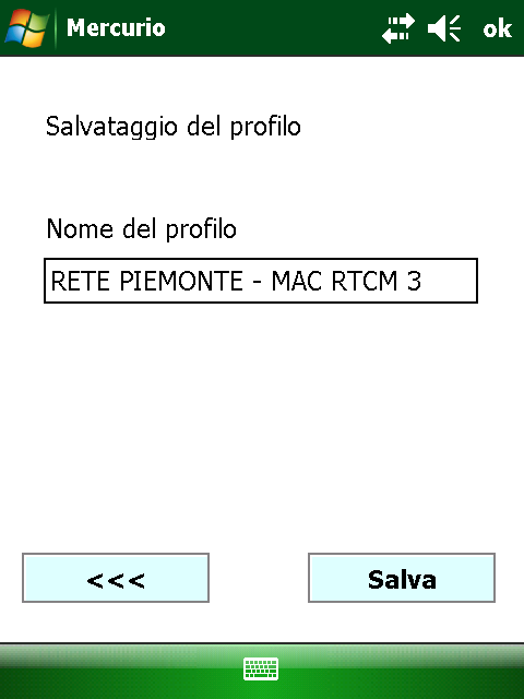 Selezionare la tipologia di dati che si intende acquisire: se come nell esempio a destra non si selezionano Codice e Std, al momento del rilievo vero e proprio finchè non vi saranno ambiguità Float o