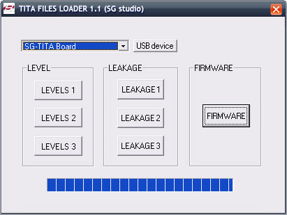 5] Il firmware verrà caricato sul KeyB Organ; la progressione dell'aggiornamento sarà evidenziata dalla barra blu di caricamento: 6] Al termine del caricamento, una finestra comunicherà che