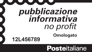 MARIO ROSSI 15 mm MARIO ROSSI 15 mm 5 mm MARIO ROSSI Nel caso in cui il cliente abbia acquistato il servizio a valore aggiunto Postapress24ore, che consente di recapitare il Periodico il giorno