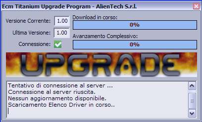 Sezione 4 Scelta del file Driver corretto Il nuovo ECM Titanium riconosce il file originale caricato nel riquadro Eprom Originale e cerca automaticamente all interno del DataBase i Driver che sono