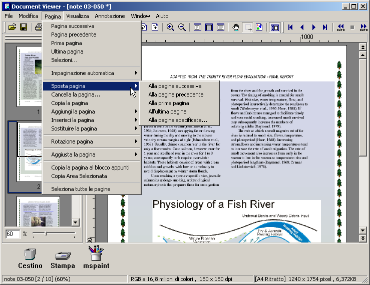 Document Viewer Menu Pagina Pagina successiva Visualizza la pagina successiva. Pagina precedente Visualizza la pagina precedente. Prima pagina Visualizza la prima pagina.