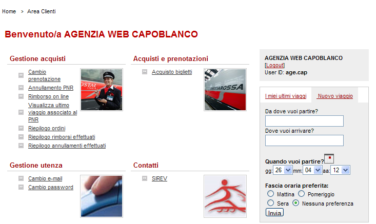 Contatti: il link a SIREV 1/2 WEB PIPPO EASY PIPPO Age.