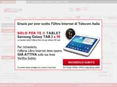 Promo Tuttofibra+Tablet: come richiedere il Tablet Richiesta offerta Tuttofibra Attivazione Tuttofibra Richiesta Tablet Consegna