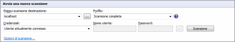 3 Verifica dell installazione Una volta installato GFI LanGuard, verificare l installazione eseguendo una scansione locale per assicurare che l installazione sia andata a buon fine. 1.