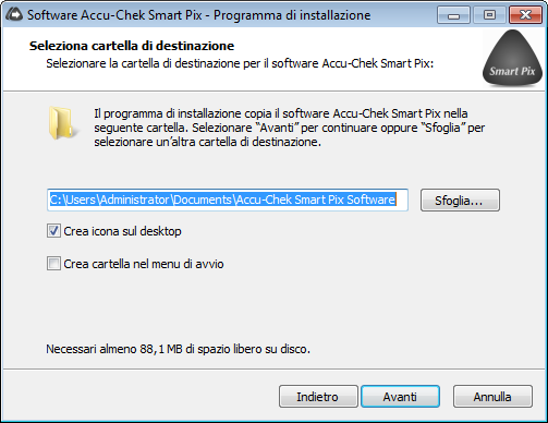 Capitolo 2, Prima di utilizzare il sistema Accu-Chek Smart Pix Copiare il programma sul computer come segue: Se la procedura non è avvenuta automaticamente, aprire sul PC una finestra che mostra il