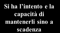 Fair value Introduzione allo IAS 32 e IAS 39: classificazione delle attività finanziarie FVTPL (Fair value a conto economico) AFS (Titoli disponibili per la vendita) SI NO Mantenuti con finalità di