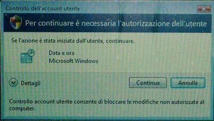 Ripristinare la configurazione del computer Fare clic sul pulsante Start Fare clic sulla voce Pannello di controllo Fare clic sul gruppo di programmi Accessori Fare clic sull icona Sistema e