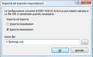 5. Utente avanzato In questo capitolo vengono descritte le funzioni di ESET NOD32 Antivirus progettate per gli utenti più esperti.