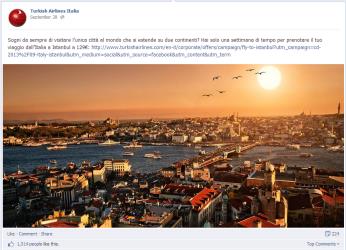 TURKISH AIRLINES ITALIA COMMUNITY MANAGEMENT Edelman Digital Italia elabora la strategia di comunicazione nazionale sui social media e il management della community per Turkish Airlines in Italia su