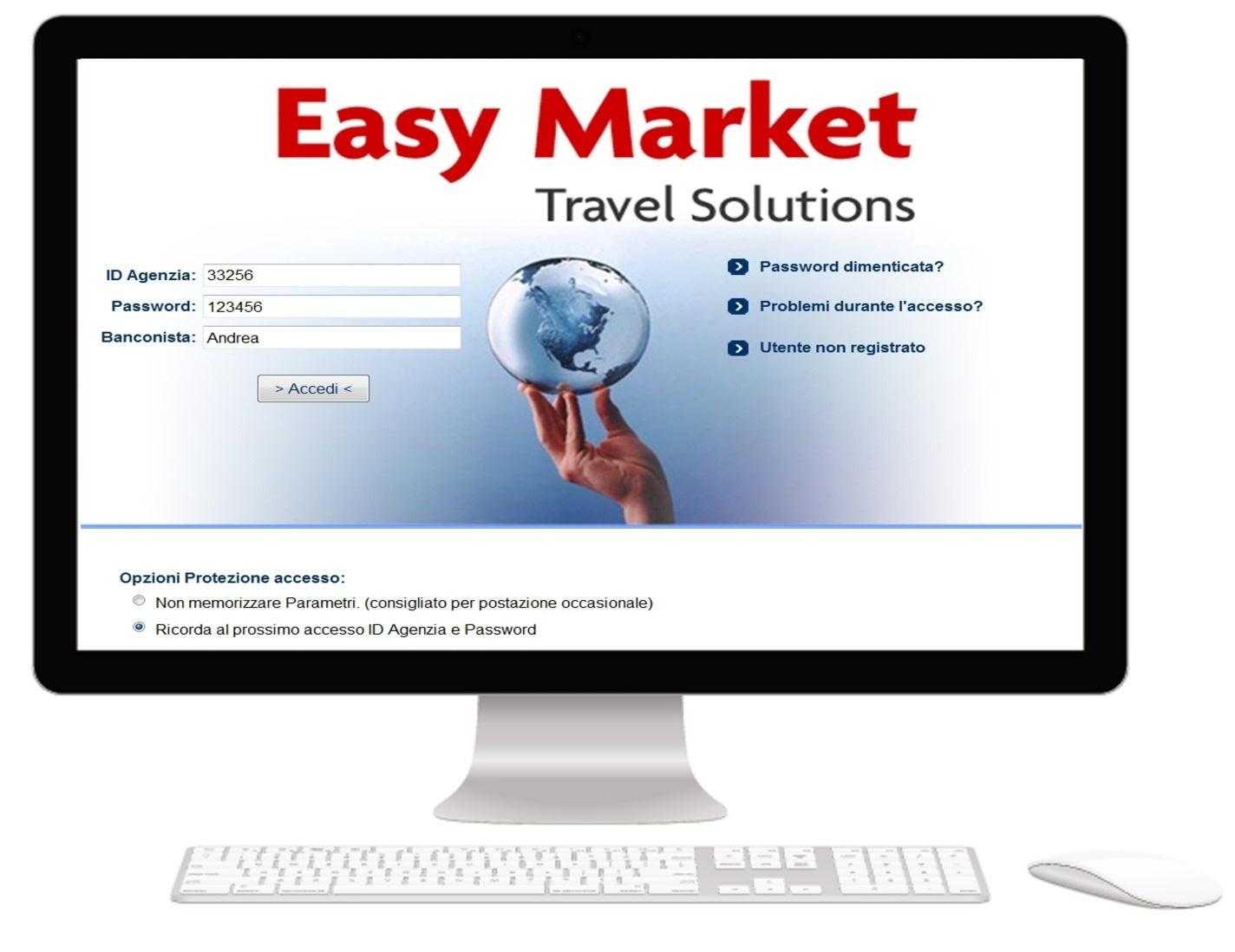 MANUALE D USO EASY MARKET ALTRI SERVIZI Questo manuale ti mostrerà le funzionalità di utilizzo del sistema in modo semplice e veloce.