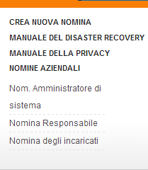 disposizioni non generati dal prodotto ma che si desidera facciano