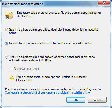 Windows XP Windows Seven Dopo aver cliccato OK si ritorna alla prima schermata dove va cliccata la voce Protezione (XP) o Sicurezza (Seven).