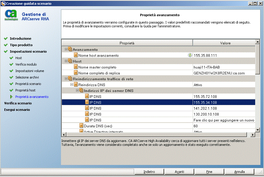 Creazione di un nuovo scenario High Availability per sistemi completi EC2 10.