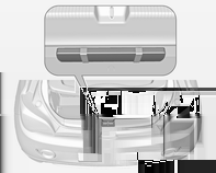 66 Oggetti e bagagli Installazione alloggiare la cassetta porta attrezzi se rimossa, posizionare la copertura del pianale nel vano di carico, Nota 9 Avvertenza Per motivi di sicurezza riporre tutte