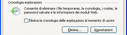 G. Pettarin ECDL Modulo 7: Internet 49 Visualizzare le informazioni memorizzate nella navigazione Nel paragrafo precedente abbiamo visto che, durante la navigazione nel Web, nel nostro computer sono