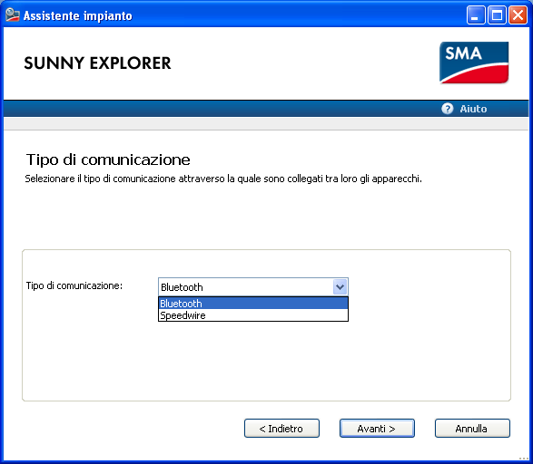 SUNNY EXPLORER: avvio programma e