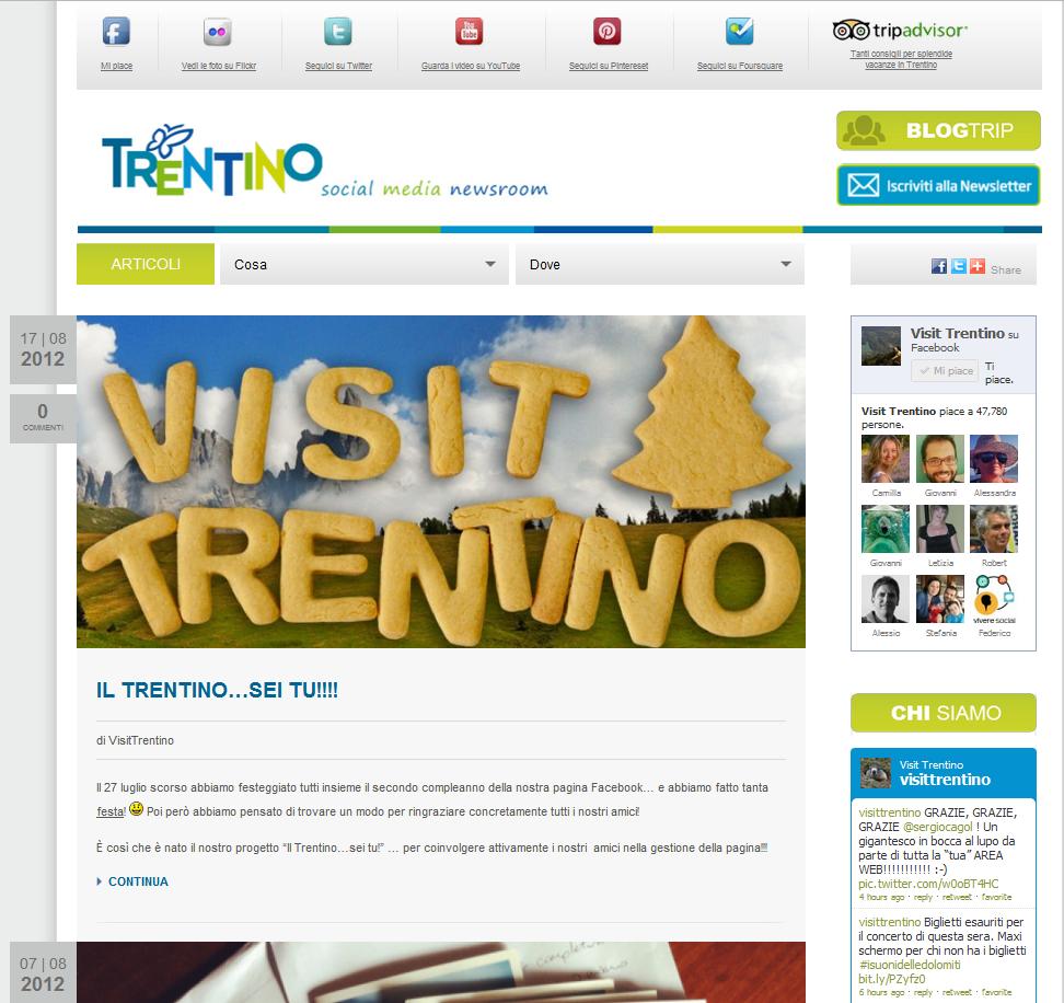 Trentino Social Media Newsroom