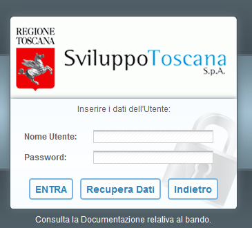 Nota bene: il rilascio delle chiavi per l'accesso al sistema è disponibile fino alle 12 del giorno precedente la chiusura del bando.