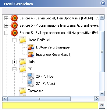 Censimento automatico: Consente di individuare automaticamente tutti i dispositivi collegati in rete rilevandone la configurazione hardware e software.