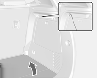 Oggetti e bagagli 69 Copertura del vano di carico Fissare le fasce di fissaggio al portellone posteriore.