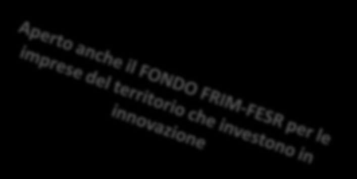 favorire anche il passaggio generazionale MPMI (anche di nuova costituzione) operanti nei settori manifatturiero, delle costruzioni, dei servizi alle imprese e imprese artigiane operanti in tutti i