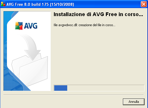 Nella nuova schermata ci viene chiesto se vogliamo installare la AVG Security Toolbar: per non appesantire inutilmente il sistema il mio consiglio è di rinunciare a questo strumento: deselezionare